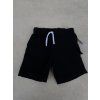 Dětské mušelínové kraťasy black