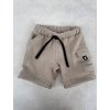 Dětské mušelínové kraťase mocca
