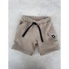 Dětské mušelínové kraťasy mocca