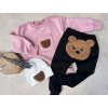 Dětská mikina little Bear light old rose