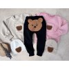Dětské tepláky-baggy black little Bear  na zadečku