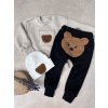 Dětské tepláky-baggy black little Bear  na zadečku
