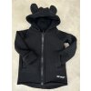 Dětská mikina/kabátek na zip Bear black