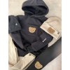mikina little Bear black kapuce