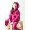 Dětské tepláky STREET BEAR jogger fuchsie