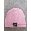 Dětská čepice jednovrstvá strarorůžová