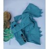 Dětské tepláky baggy spring blue s žebrovaním