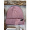 Dětská čepice žebrovaná starorůž AB4K