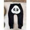 Dětské tepláky-baggy panda style black