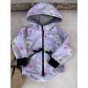 Dětská softshellová bunda/parka jarní louka