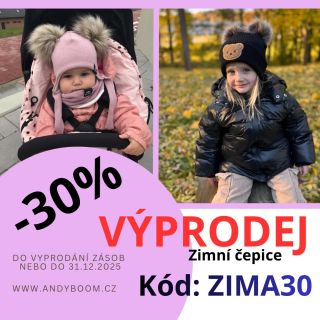 Všechny zimní čepice musí pryč!!! Nakup s neopakovatelnou slevou 30% všechny zimní čepice SKLADEM jak na e-shopu tak na...