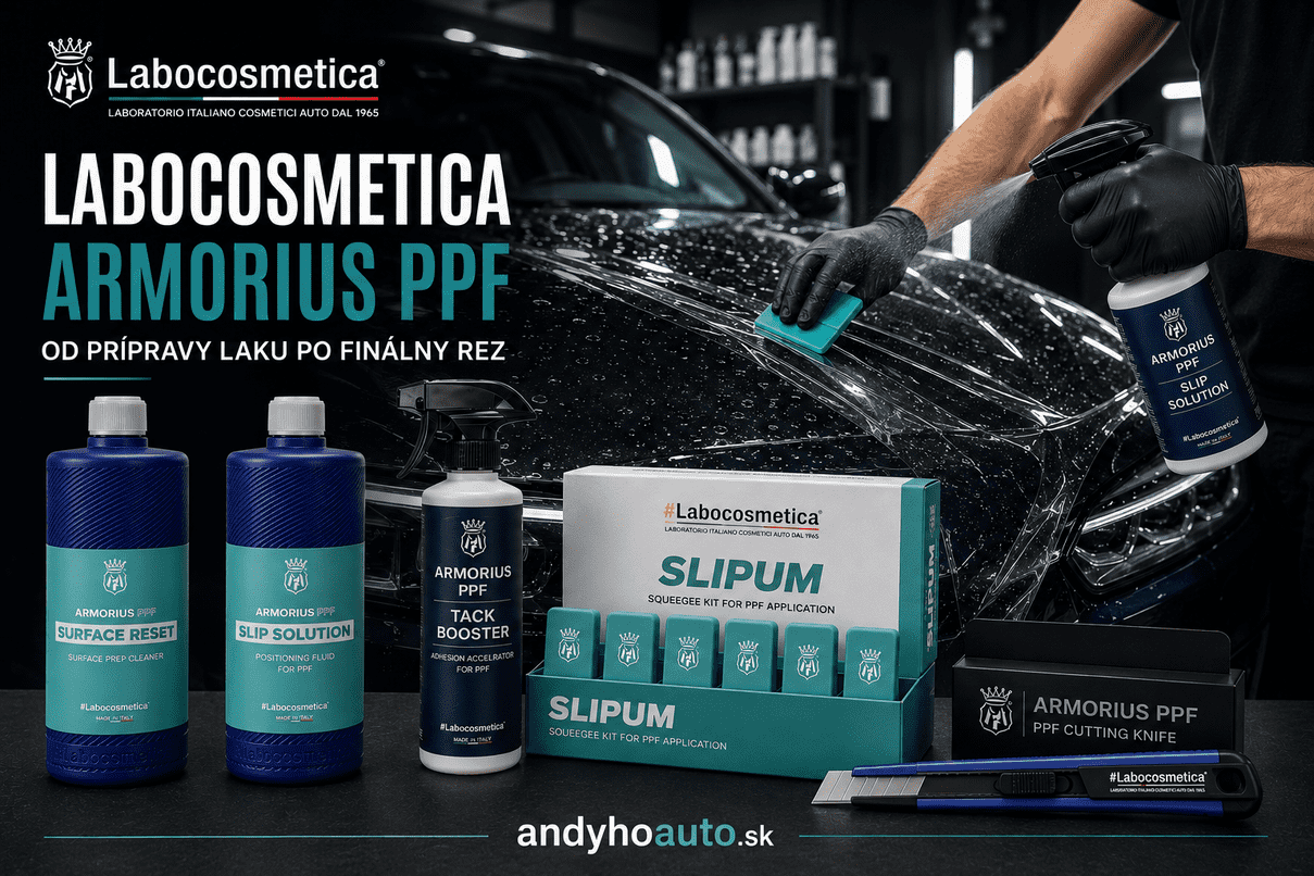 Labocosmetica ARMORIUS PPF: kompletný systém pre profesionálnu aplikáciu ochrannej fólie