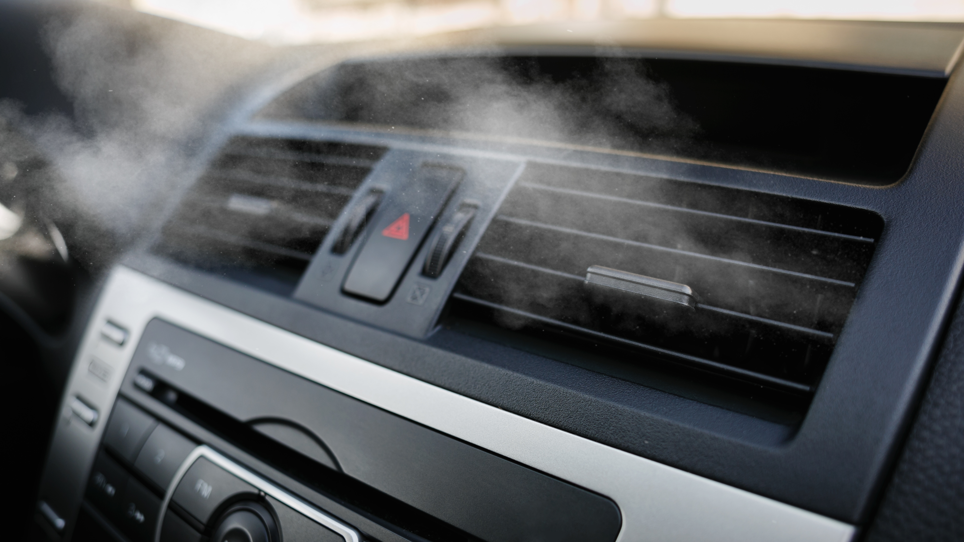 vent-car-is-shown-with-red-light-it