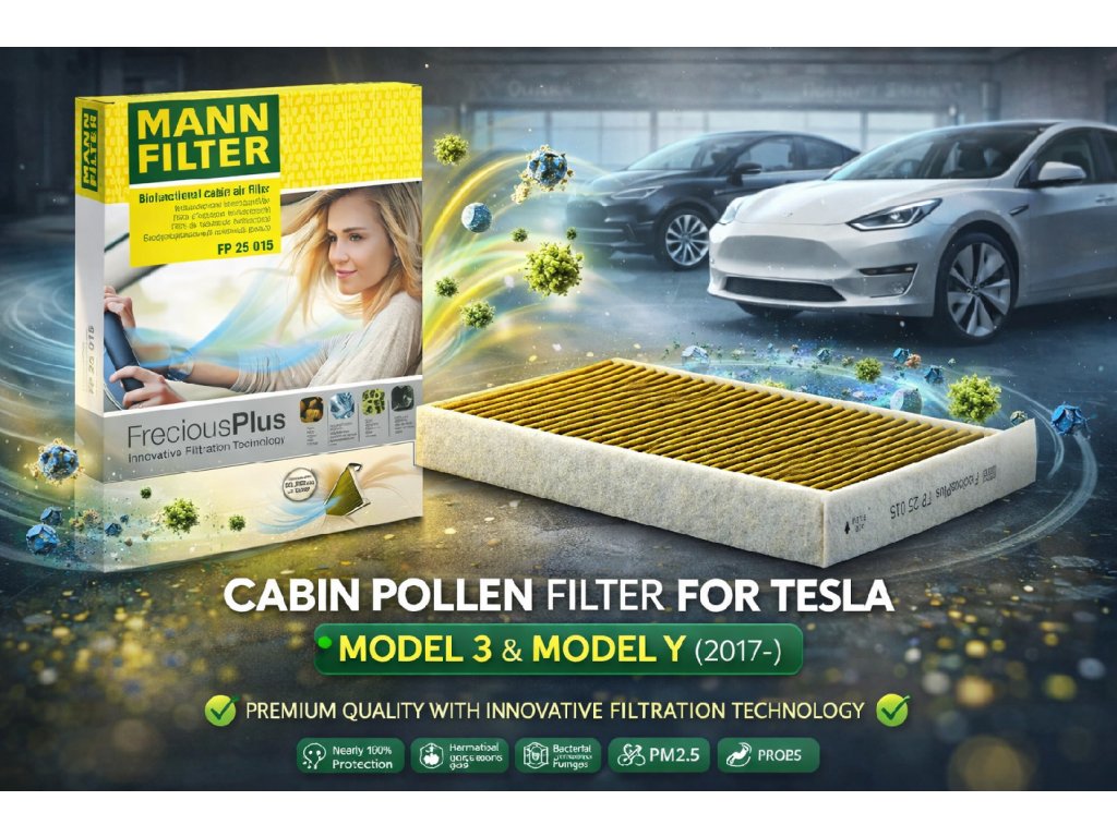 MANN-FILTER FP 25 015 - kabínový peľový filter FreciousPlus