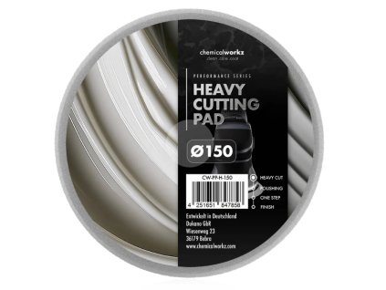 ChemicalWorkz Heavy Cutting Pad - hrubý leštiaci kotúč, 150mm