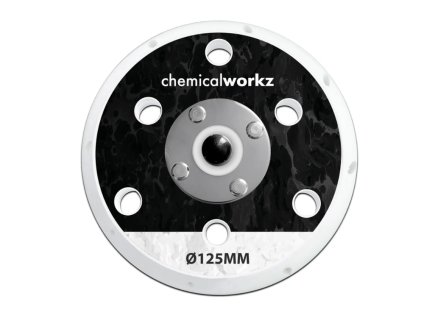 ChemicalWorkz DA9 PRO MAX 125mm backplate PLUS - náhradný unášaci tanier o priemere 125mm pre leštičku DA9 PRO MAX