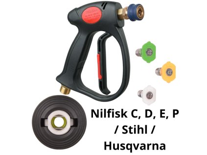 Techkar 280 Short Gun Nilfisk, Stihl, Husqvarna  - krátka pištoľ pre Nilfisk, Stihl a Husqvarna