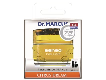 Dr. Marcus Deluxe Citrus Dream - prémiový gélový osviežovač vzduchu s výdržou až 75 dní