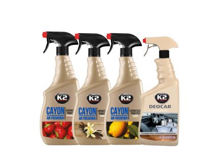 K2 Deocar Cayon - osviežovač vzduchu s intenzívnou vôňou