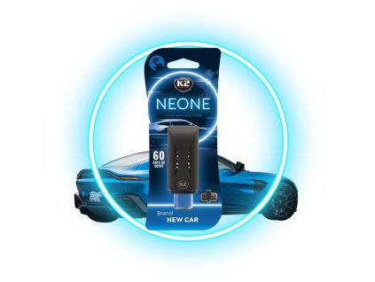K2 Neone New car - osviežovač vzduchu do auta s reguláciou intenzity a výdržou až 60 dní