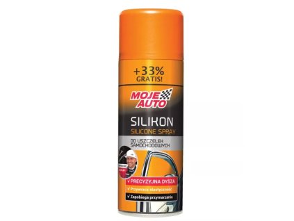 MOJE AUTO Silikon Spray - silikón na tesnenia automobilov