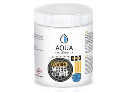 Aqua Car Cosmetics Powder Wheel Cleaner - revolučný práškový čistič diskov