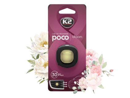 K2 Poco Bloom - osviežovač vzduchu do auta na mriežku ventilácie s výdržou až 30 dní