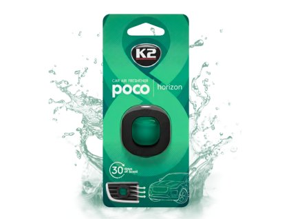 K2 Poco Horizon osviežovač vzduchu do auta na mriežku ventilácie s výdržou až 30 dní