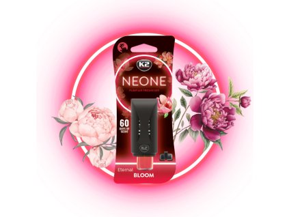 K2 Neone Eternal Bloom osviežovač vzduchu do auta s reguláciou intenzity a výdržou až 60 dní