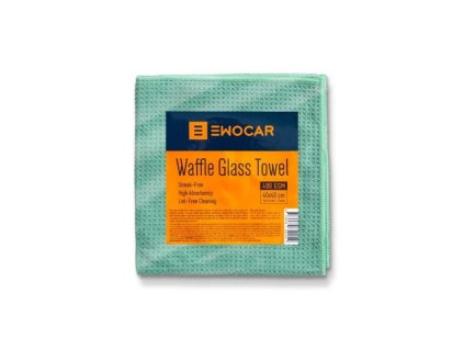 Ewocar Waffle Glass Towel - utierka pre dokonale čisté a priezračne lesklé sklá