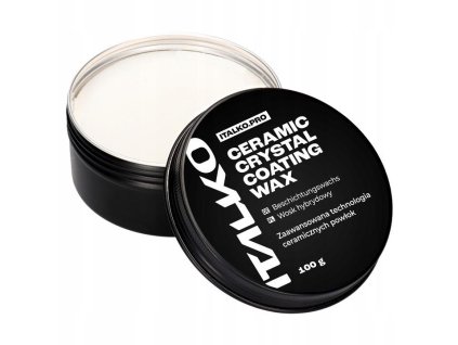 ITALKO Ceramic Crystal Coating Wax - tuhý vosk s karnaubou a oxidom kremičitým