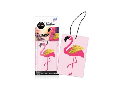 Aroma Car Flamingo - závesný osviežovač vzduchu