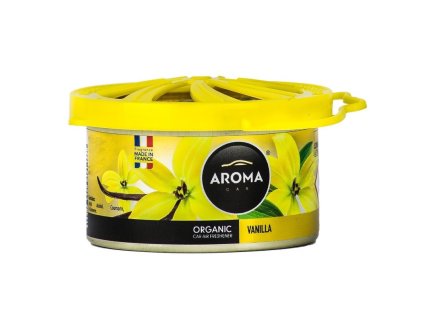 Aroma Car Organic Vanilla – osviežovač vzduchu v plechovke