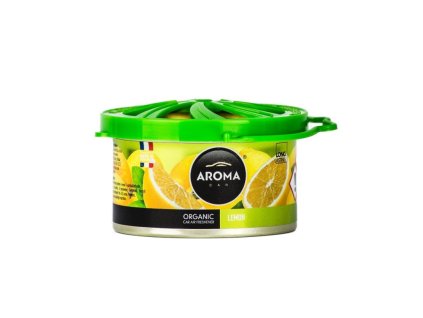 Aroma Car Organic Lemon – osviežovač vzduchu v plechovke