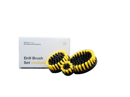 1453 koch chemie drill brush set medium set 3ks jemnych kefiek do aku vrtacky