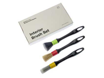 467 koch chemie interior brush set detailingova sada 3 ks stetcov pre cistenie interieru
