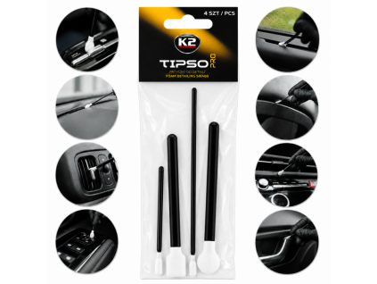 K2 Tipso PRO - set 4ks čistiacich tyčiniek