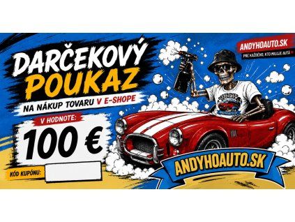 Darčekový poukaz v hodnote 100€