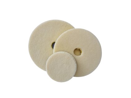 Booski Car Care Low Cut Wool Pad - leštiaci pad z krátkej vlny, 80mm