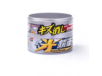 Soft99 New Scratch Clear Wax Light - tuhý syntetický vosk s obsahom jemných brúsnych častíc