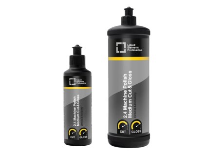 Liquid Elements Professional 2.4 Medium Cut &  Gloss Compound - stredná leštiaca pasta s dôrazom na lesk