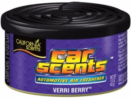 California Scents Car Scents Verri Berry - bobuľový mix