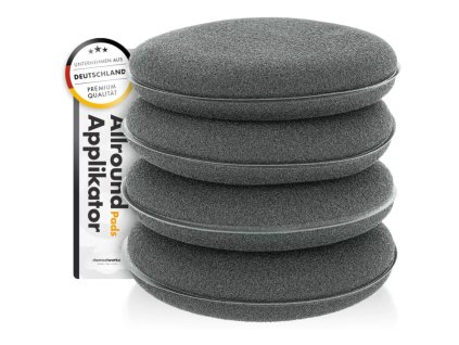 ChemicalWorkz Allrounder Hand Applicator - 4ks čiernych penových aplikátorov