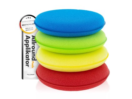 ChemicalWorkz Allrounder Hand Applicator - 4ks farebných penových aplikátorov