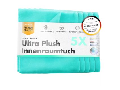 ChemicalWorkz Ultra Plush Towel - univerzálne mikrovlákno na interiér, 5ks v balení