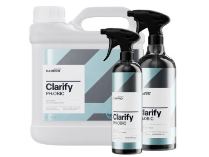 CarPro Clarify Phobic - pokročilý čistič skiel s pridanou funkciou tekutých stieračov