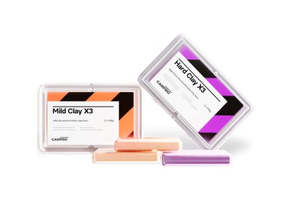 CarPro Clay Bar Set (3x100g) - 3x 100g odolných clay barov