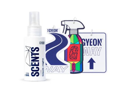 Gyeon Q2M Scents Black Night - osviežovač vzduchu s 3 záveskami
