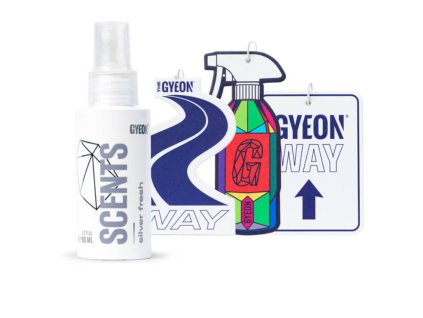 Gyeon Q2M Scents Silver Fresh - osviežovač vzduchu s 3 záveskami