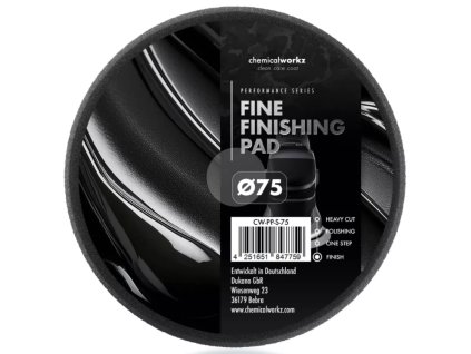 ChemicalWorkz Fine Finishing Pad - finish leštiaci kotúč pre dokonalý lesk, 75mm